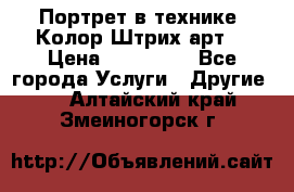 Портрет в технике “Колор-Штрих-арт“ › Цена ­ 250-350 - Все города Услуги » Другие   . Алтайский край,Змеиногорск г.